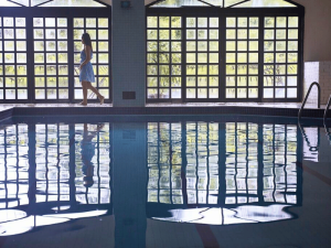 Pool des Familienhotels in den Cameron Highlands