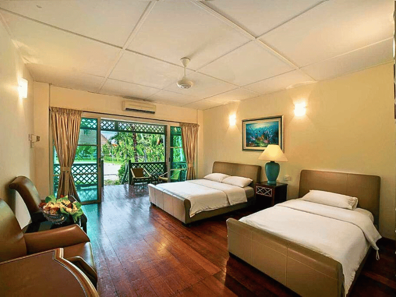 Hotelzimmer Rawa Island, Malaysia