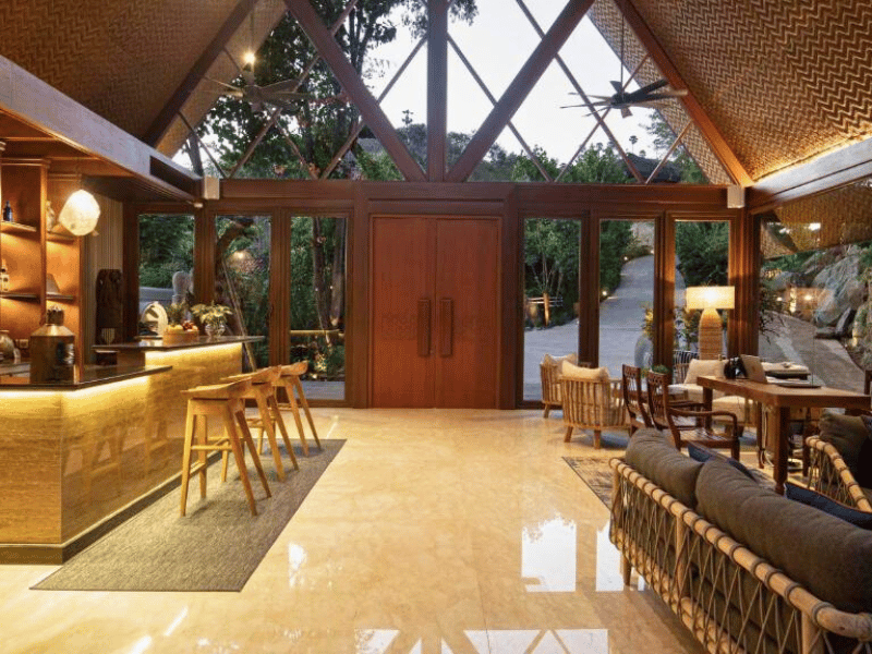 Hauseinrichtung vom Komforthotel in Labuan Bajo auf Komodo