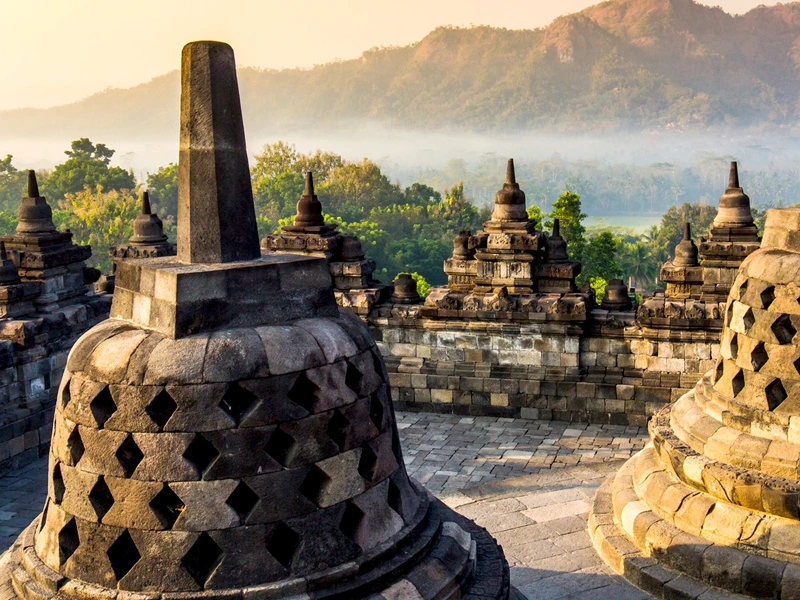 Tempelanlagen in Indonesien