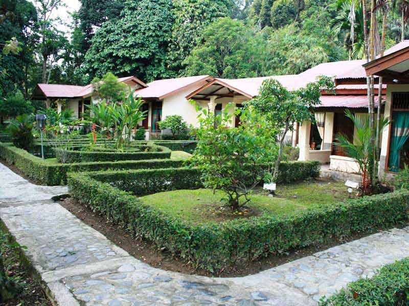 Weg zu Ihrem Zimmer in Bukit Lawang