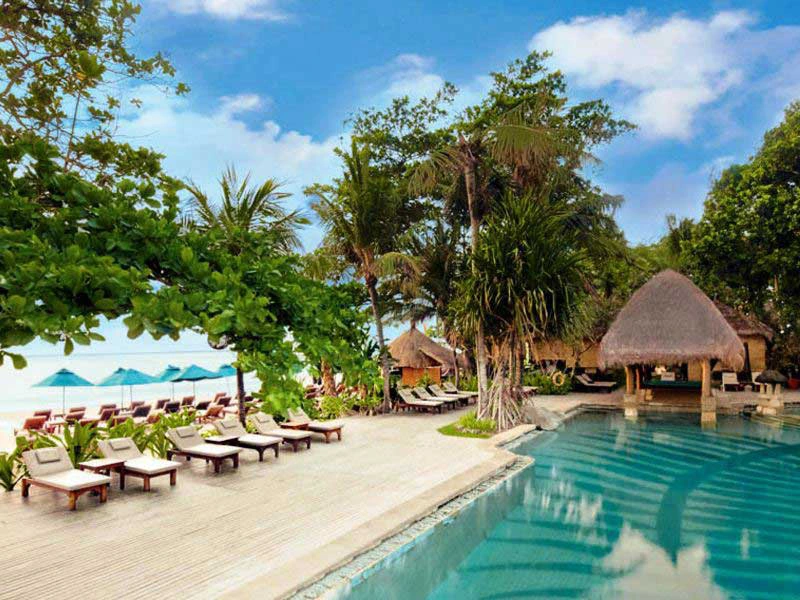 Von Ihrem Zimmer aus sind es nur wenige Meter zum Strand von Tanjung Benoa