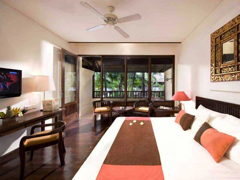 Zimmerbeispiel eines der Komforthotels in Tanjung Benoa