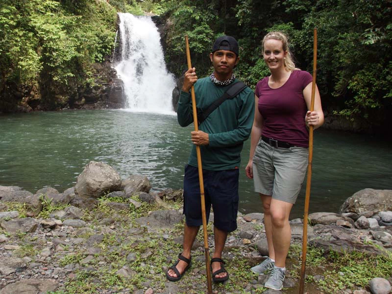 Reisespezialistin Verena am See in Indonesien