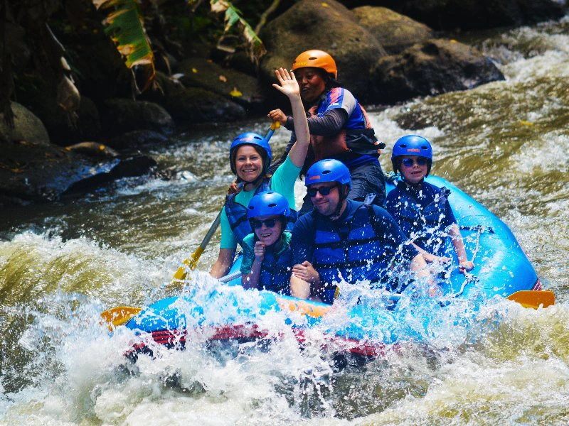 Rafting in Ubud auf Bali