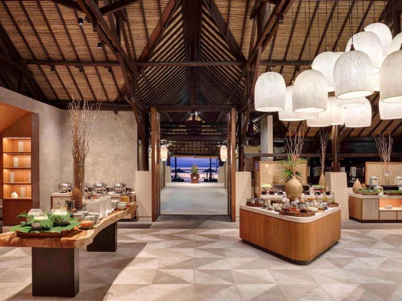 Hotelrestaurant in Nusa Dua auf Bali