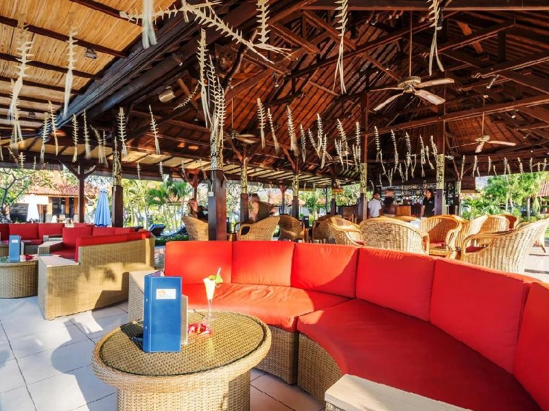 Hotelrestaurant in Pemuteran auf Bali