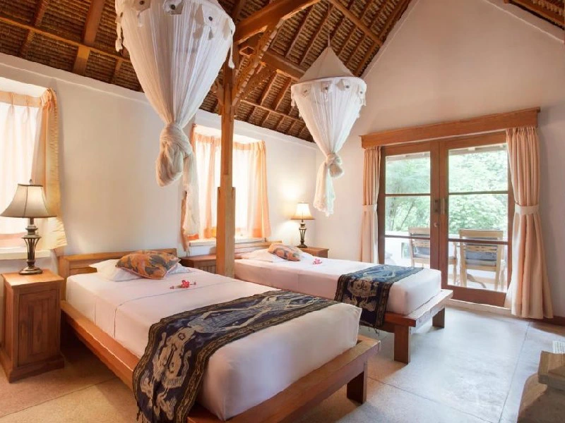 Hotelzimmer in Pemuteran auf Bali