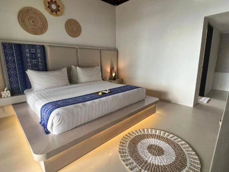 Hotelzimmer in Senggigi, Indonesien