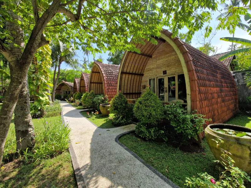 Zentrales Bungalow-Resort in Kuta Lombok