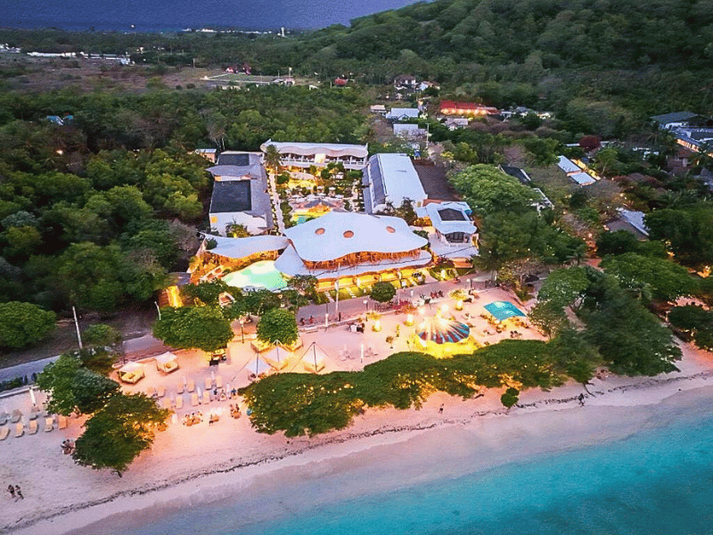 Hotel auf den Gili-Inseln, Indonesien