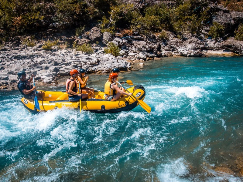 Rafting in Albanien