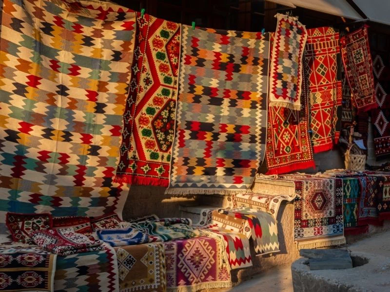 Albanien Rundreise - Teppiche