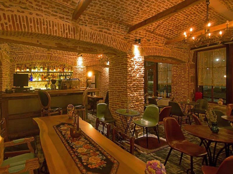 Restaurant in Korca Albanien