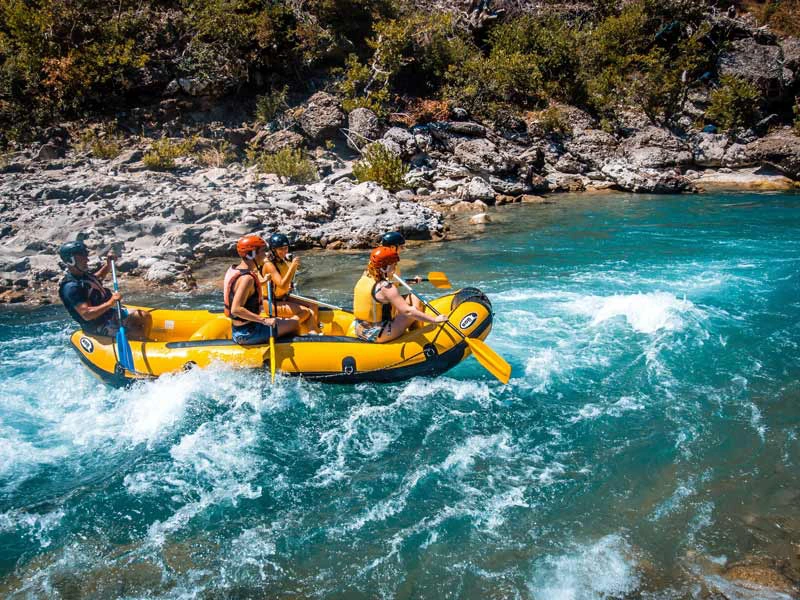 Rafting in Albanien