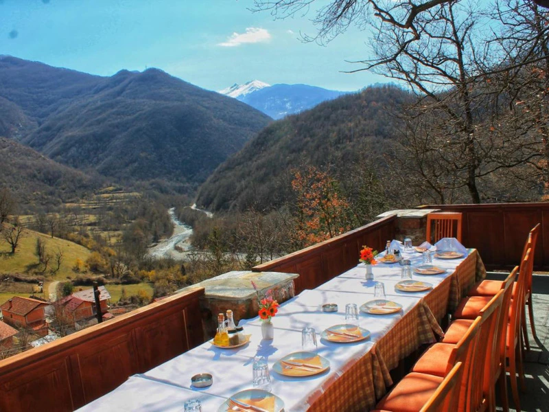 Ausblick in Mavrovo Nordmazedonien
