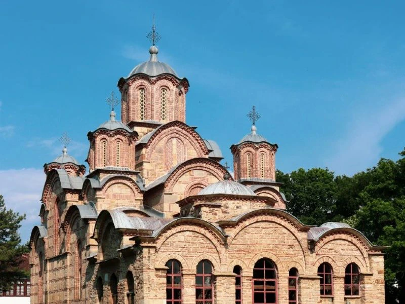 Kloster in Gracanica, Kosovo