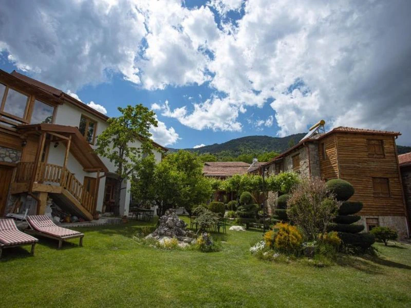 Blich auf die Unterkunft in Bitola