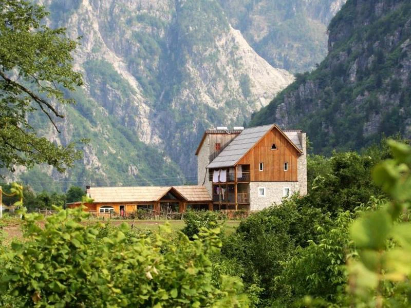 Gästehaus in Theth Albanien