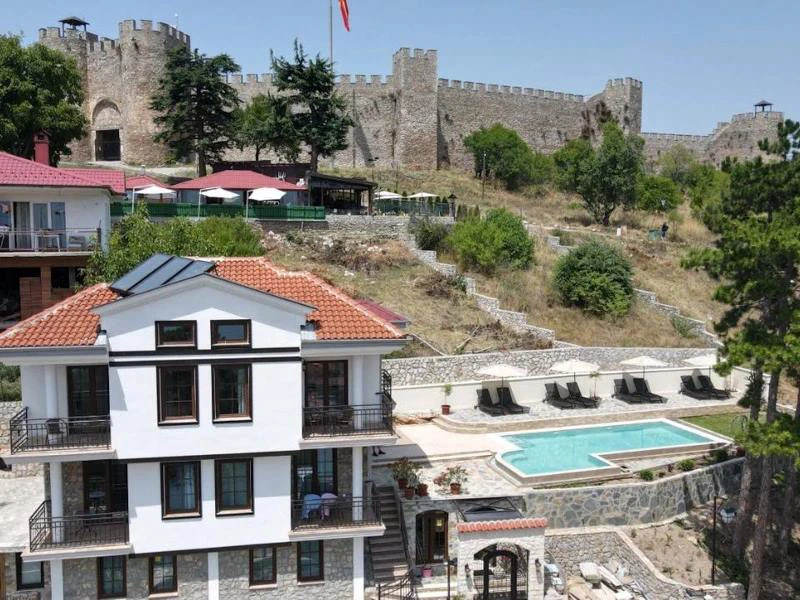 Hotel mit Pool in Ohrid Nordmazedonien
