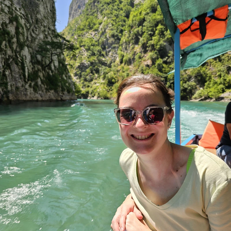 Bootstour auf dem Koman Stausee