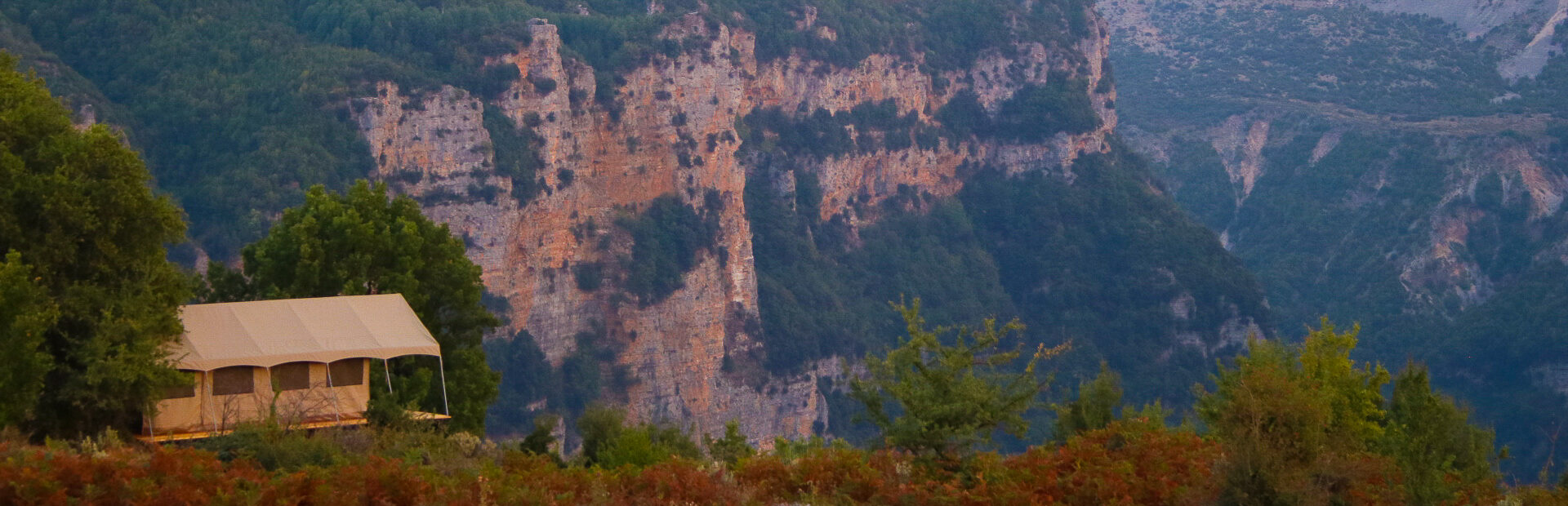 Safarizelt am Nivica Canyon