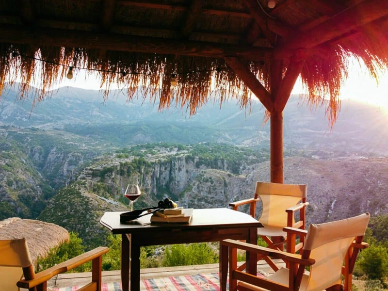 Ausblick auf den Nivica Canyon