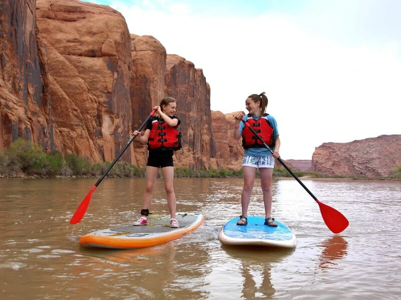 Stand-Up-Paddling im Arches Nationalpark