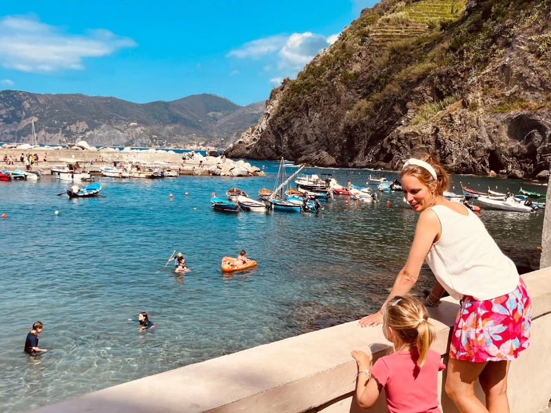 Bella Italia mit den Bambini