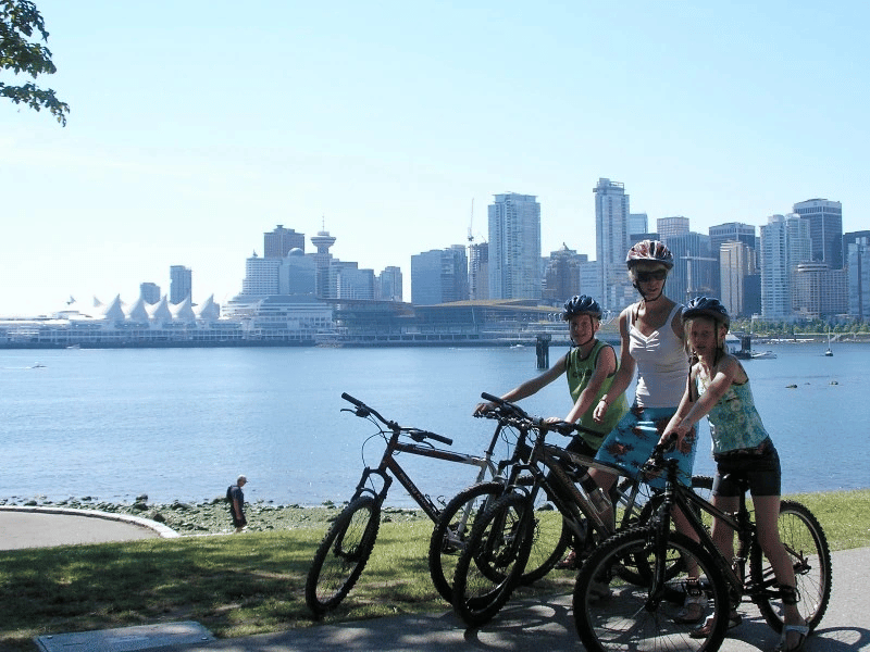 Fahrradtour durch Vancouver