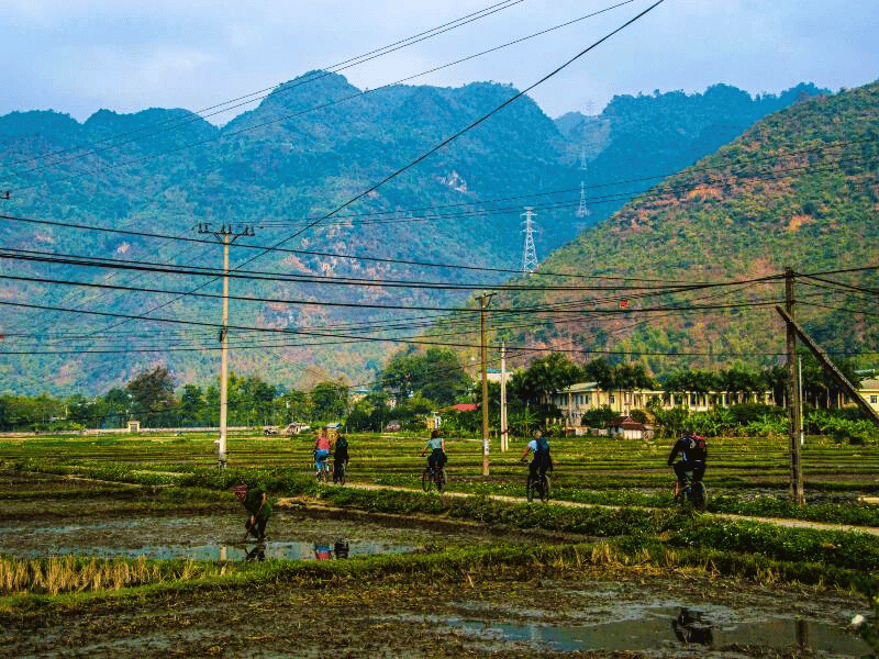 Radtour durch Vietnam