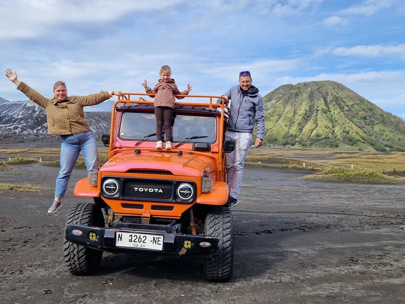 Jeeptour zum Mount Bromo auf Java
