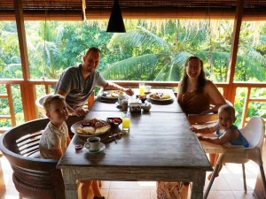 Frühstück auf Bali