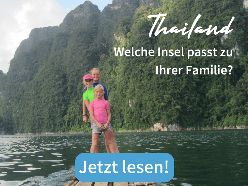 Blog - Zwei Kinder auf einem Paddle-Board in Thailand