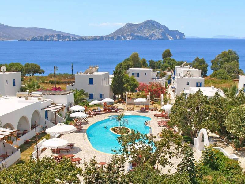 Amorgos Griechenland Kykladen Hotel mit Pool