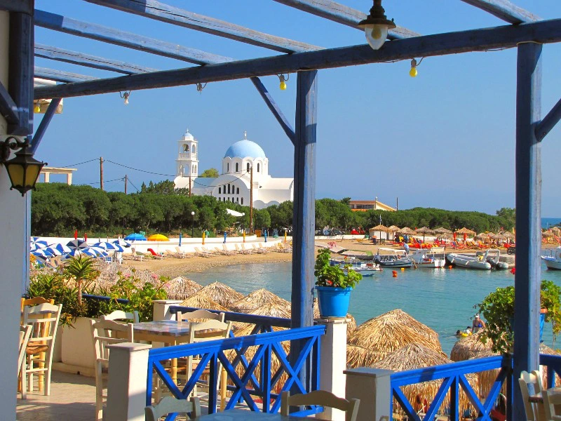 Restaurant auf Agistri