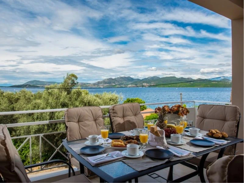 Lefkada Hotel Balkon