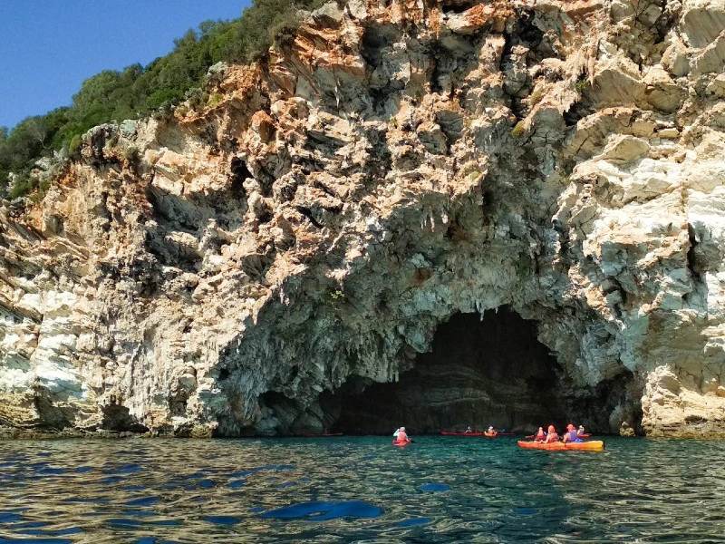 Kajakfahren in Lefkada