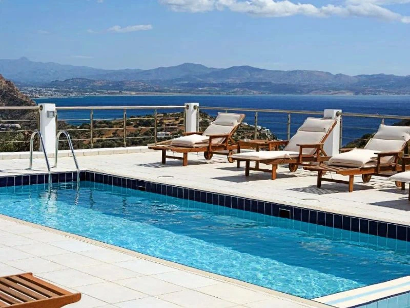 Pool Agia Galini Hotel