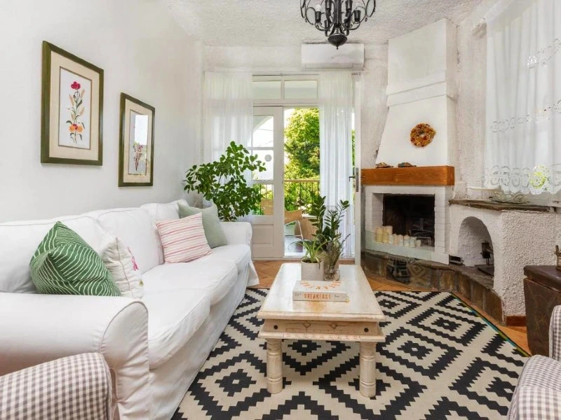 Griechenland Olympiada Unterkunft Zimmer