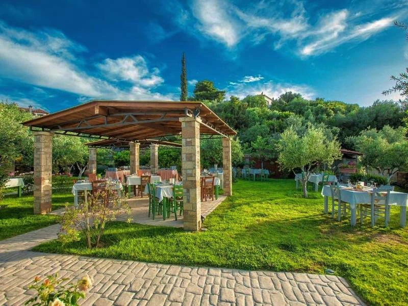 Gartenanlage in Olympia