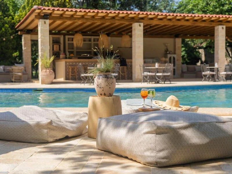 Ausspannen am Pool in Kassandra