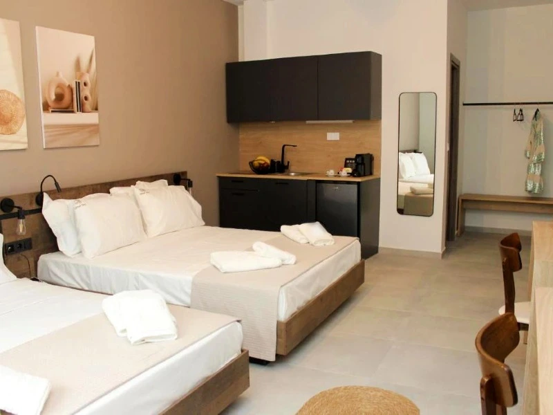 gemütliches Familienzimmer in Kavala
