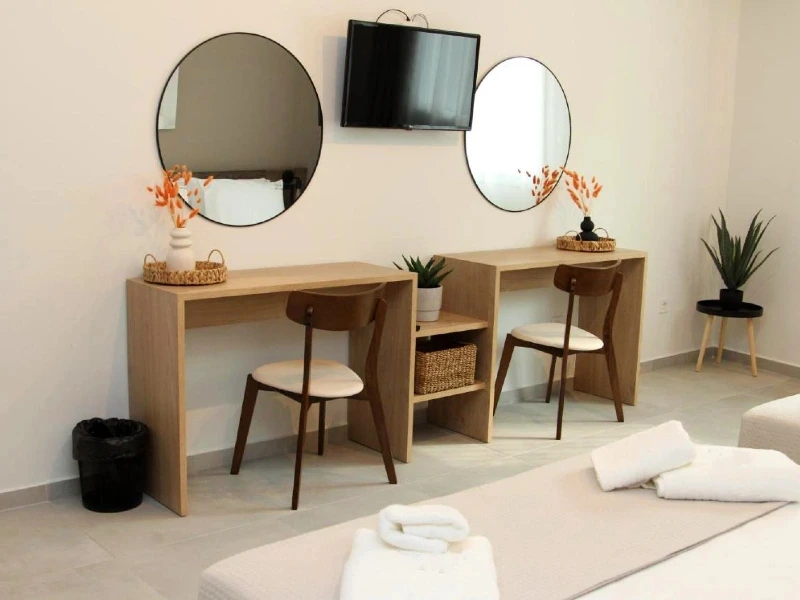 Moderne Unterkunft Schlafzimmer in Kavala Griechenland