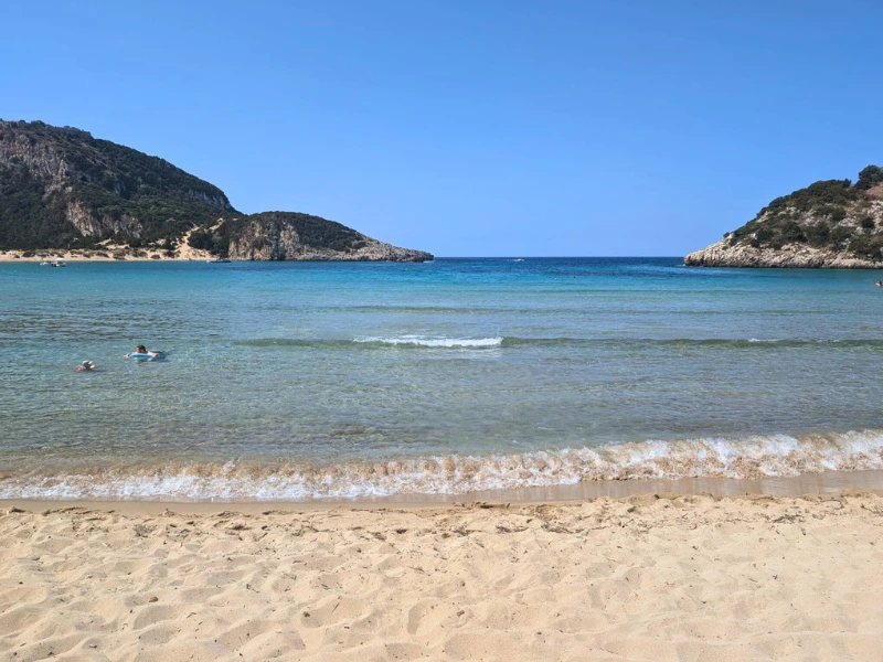 Strand auf dem Peleponnes in Griechenland