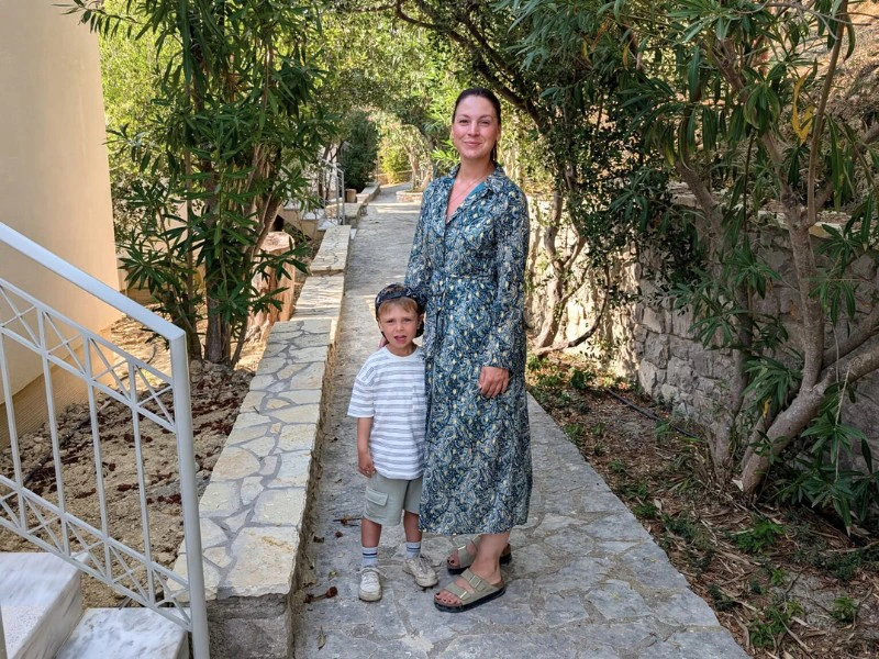 Reisende in Griechenland