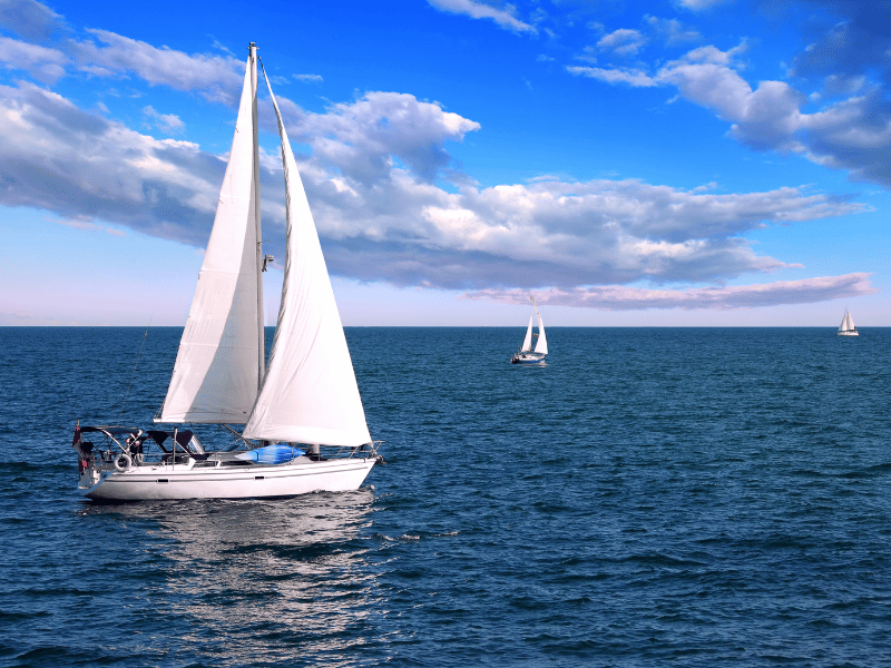 Segelboot in Griechenland