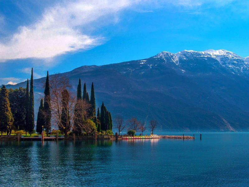 Familienreise Italien Gardasee Aussicht