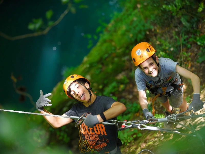 Familienreise Italien Gardasee Zipline