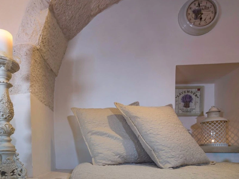 Trulli Unterkunft in Apulien, Italien